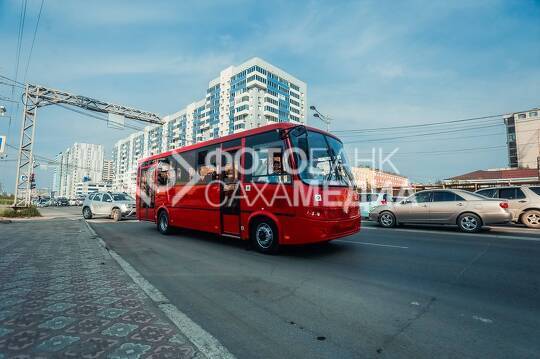 Автобус в Якутске